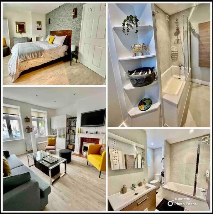 Villa Entire 3 Bed House Weybridge Brooklands, London Byfleet Exterior foto